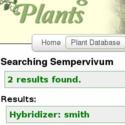 Searching the Plant Database