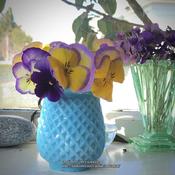 Pansy in vase